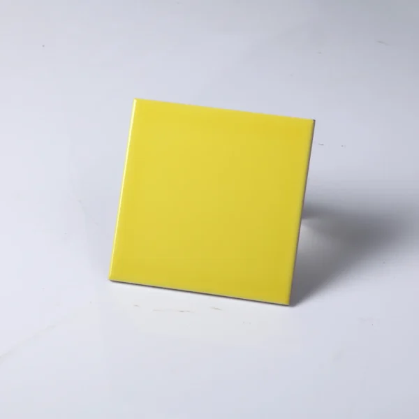 4x4 Glossy Yellow Tiles